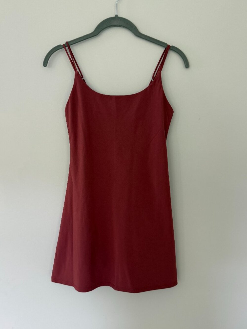 Abercrombie & Fitch traveler cami dress burnt red XXSP (NWT)